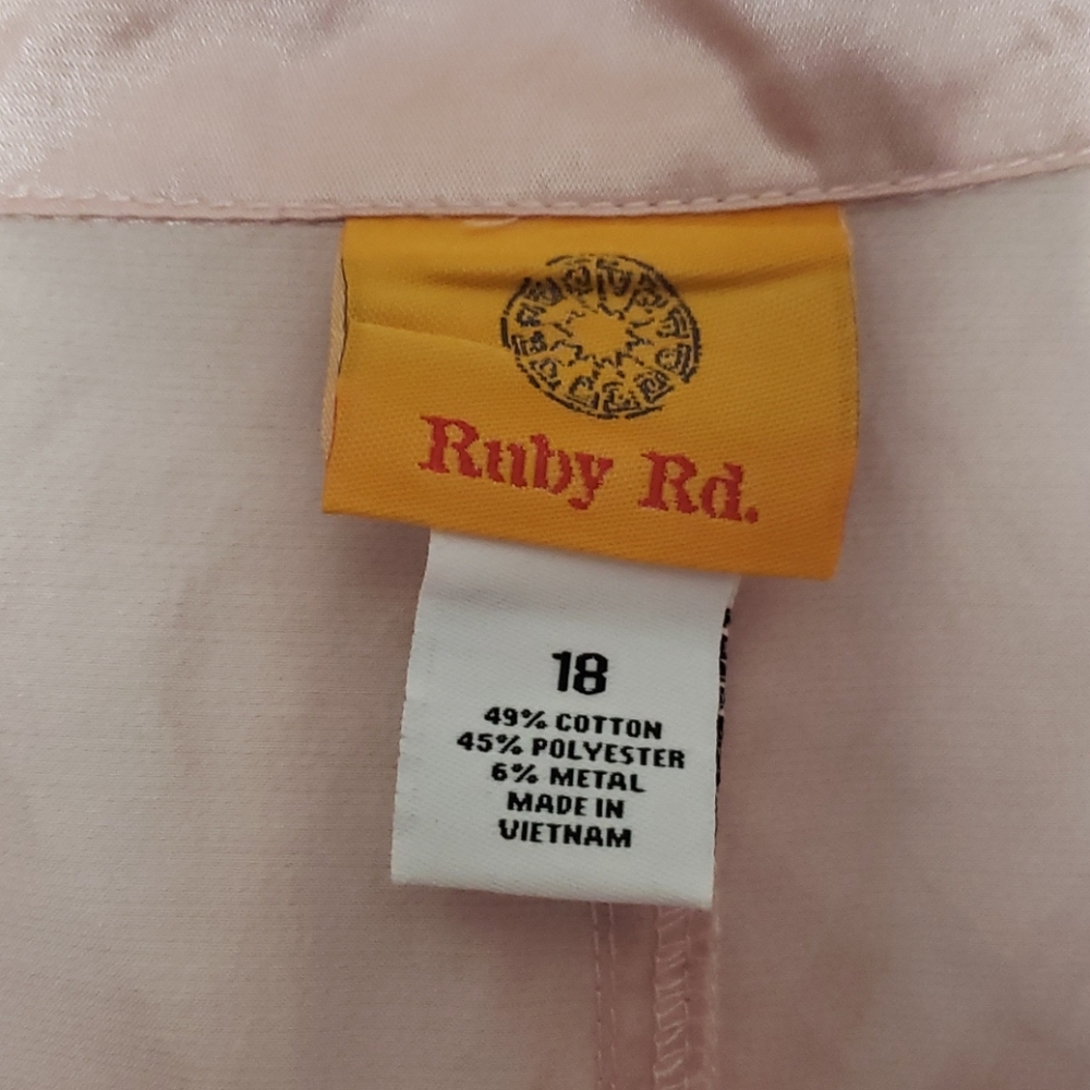 Vintage Pink Jacket. Coat. Ruby Rd. Jacket. - image 6
